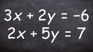 Using Elimination to Solve Systems [upl. by Bowles]