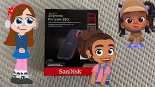 Unboxing SanDisk Extreme Portable SSD 500GB [upl. by Gauntlett20]