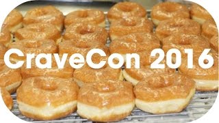 Speed Eating a Dozen Donuts at CraveCon 2016 [upl. by Anthiathia]