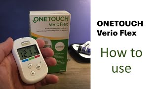 ONETOUCH Verio Flex how to setup and use [upl. by Noired968]