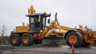 Mattsson 261S Motorgrader  quotS for Scania enginequot [upl. by Eedahs]