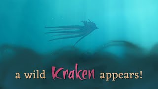 Kraken sighting beneath the waves  Sea of Thieves [upl. by Downing177]