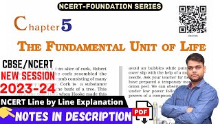 Fundamental Unit of Life  Class 9 Science Chapter 5 Full Chapter [upl. by Schick]