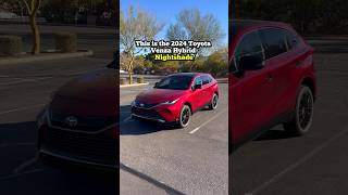 2023 Toyota Venza Hybrid Nightshade is almost a Lexus [upl. by Haidebez479]