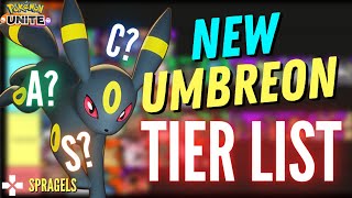 NEW Umbreon Pokemon Unite TIER LIST [upl. by Leacim]