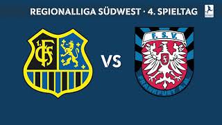 Regionalliga Suedwest  Die Torshow vom 4 Spieltag [upl. by Nilhsa]