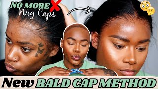 ❌ NO MORE WIG CAPS 🚫 Use These Instead HD Lace Friendly Bald Cap Method  Laurasia Andrea Wigs [upl. by Gaivn422]