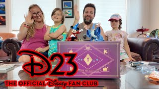 2024 Disney D23 Gold Member Collector Set Unboxing [upl. by Salohcim]