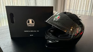 AGV K5S Motorcycle Helmet  Unboxing amp First Impressions [upl. by Eizus166]