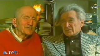 Emil Cioran şi Petre Ţuţea în „Exerciţiu de admiraţie” fragment [upl. by Berl740]