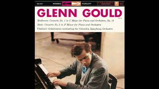 Beethoven Piano Concerto 1  Glenn Gould Columbia Symphony Orchestra V Golschmann 19582015 [upl. by Ias516]