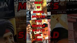 Best Biopic Movies you should watch all Time youtube movie youtubeshorts biopics biopicmovies [upl. by Sinnek]