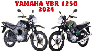 Yamaha ybr 125G 2024 model launched  mettalic black  price update [upl. by Eireva603]