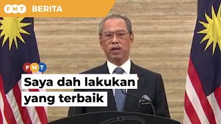 Agong perkenan peletakan jawatan Muhyiddin sebagai Perdana Menteri [upl. by Nnylhsa]