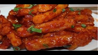 Chilli Potatoes Recipe  Easy To Make StarterAppetizer Recipe  byAman Bhatia [upl. by Annaj234]