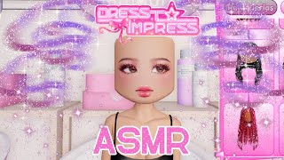 asmr ᥫ᭡ pt5 30 min susurros  DRESS TO IMPRESS 💋💄🧝‍♀️ sonidos de teclado binaural [upl. by Diraf679]