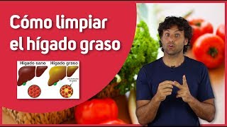 COMO LIMPIAR Y EVITAR EL HIGADO GRASO [upl. by Margaretta]