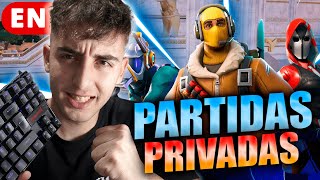 PARTIDAS PRIVADAS con SEGUIDORES FORTNITE [upl. by Esbensen]