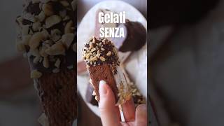 SENZA GELATIERA FACILE e VELOCE MAXIBON  BISCOTTO GELATO fatto in casa SENZA LATTICINI E UOVA [upl. by Irama]