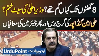 Ali Amin Gandapur 8 Hours Tak Kaha The Ali Amin Gandapur Ki Speech Ke Baad PTI Chairman Ki Maafiya [upl. by Marcy]