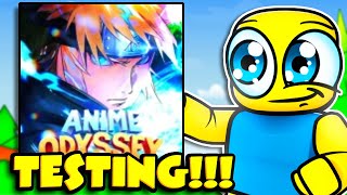 Testing ANIME ODYSSEY SIMULATOR [upl. by Akiehsal]