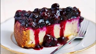 Homemade Cheesecake Recipe  How to make the best New York Style cheesecake [upl. by Esoranna]