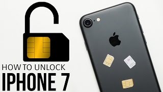 How To Unlock iPhone 7 Plus  SIM Unlock [upl. by Ettenirt]