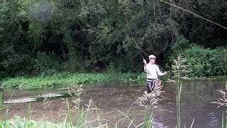 Fishing the Lambourn and Test a Mim Scala Movie [upl. by Cavallaro]