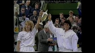 Gabriela SabatiniSteffi Graf vs Natalia ZverevaLarisa Savchenko Wimbledon 1988 [upl. by Toinette]