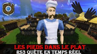 Les pieds dans le plat  Quête en temps réel  RuneScape 3 [upl. by Aneeres844]