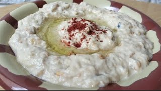 The best Baba Ghanoush recipe❗Without oven❗Your perfect 5minute appetizer ❗ Made at home 🏠💕 [upl. by Tsugua]