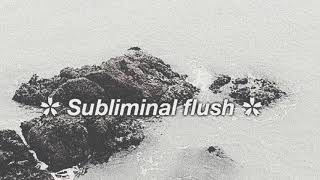 ❦ Subliminal Flush  Removing any subliminal negative affirmations amp blockages ❦ [upl. by Beekman966]