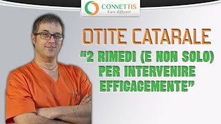 2 rimedi naturali e non solo per intervenire sullotite catarrale [upl. by Erdnaek]