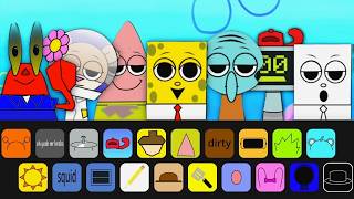 Incredibox Sprunki  SPONGEBOB Theme Song MODCOVER [upl. by Yelrihs605]