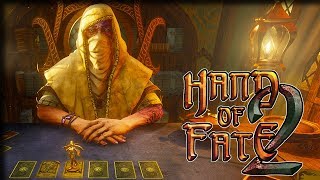 Action RPG DeckBuilder – Hand of Fate 2 Gameplay – Lets Play Part 1 [upl. by Anelliw765]