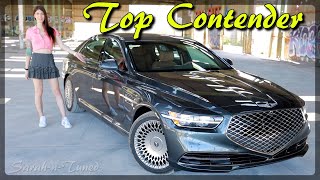 The Car Youve Likely Never Seen Before  2020 Genesis G90 50 Ultimate [upl. by Ynattirb749]