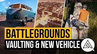 Player Unknowns Battlegrounds  New Vehicle Vaulting Update amp New Map Details [upl. by Trebron51]