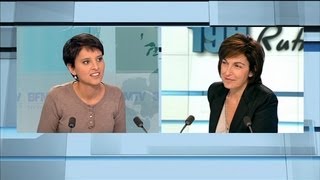 Najat VallaudBelkacem  linvité de Ruth Elkrief [upl. by Eyllom]