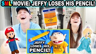 SML MOVIE JEFFY LOSES HIS PENCIL Reaction [upl. by Ezri905]