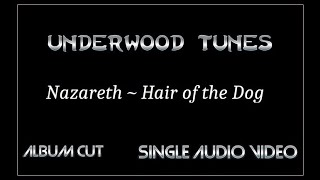 Nazareth  Hair of the Dog  1975  Single Audio Video [upl. by Latvina198]