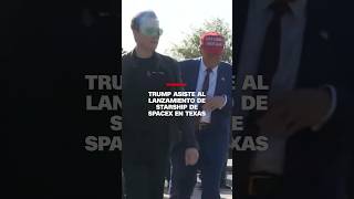 Trump asiste al lanzamiento de Starship de SpaceX en Texas [upl. by Gloria]