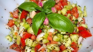 Salad Shirazi  سالاد شیرازی [upl. by Edrock]