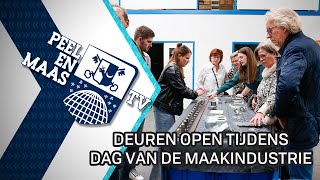 Deuren open tijdens Dag van de Maakindustrie  15 april 2024  Peel en Maas TV Venray [upl. by Fermin]