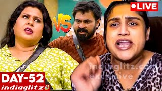 இது தேவை இல்லாத சண்டை 😡 கிழிக்கும் வனிதா  Bigg Boss vs Vanitha  Vichithra Dinesh Day 52 Review [upl. by Cindee]