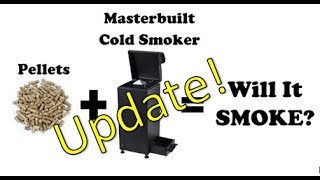 Masterbuilt Electric Smoker Pellet Update [upl. by Lanevuj]