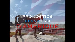 Pronostic QUINTE PMU  Grand Prix dAmérique 2024 [upl. by Harimas374]