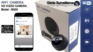 A9 Mini WiFi Camera Review setup on your smartphone [upl. by Norah]