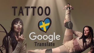 TATTOO  Google translate [upl. by Afrikah295]