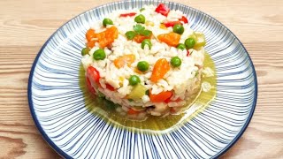 Pilaf de Orez cu Pui si Legume  Delicios  Reteta Usoara si Sanatoasa [upl. by Ekaterina]