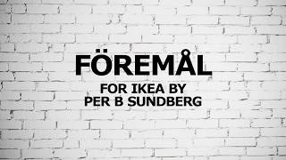 IKEA – FÖREMÅL Kollektion – Außergewöhnlich Provokant Entzückend [upl. by Onaicul]